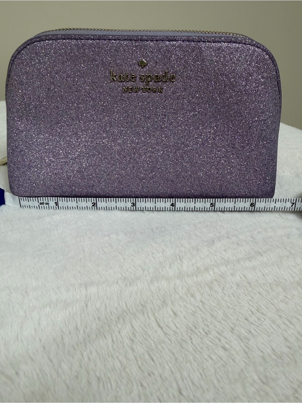 Kate Spade Glitter Cosmetic Pouch - Picture 6 of 8